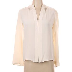 Derek Lam Split Neck Blouse